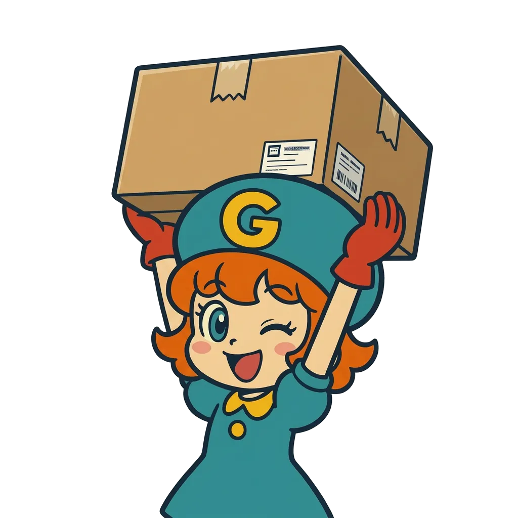 日本玩具センターのマスコットキャラクター がん子